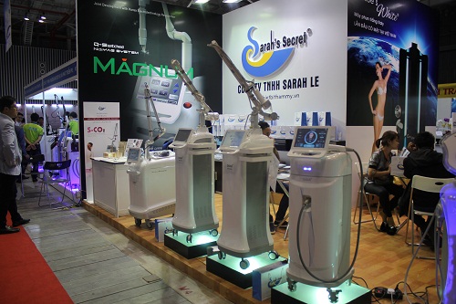 May moc thiet bi tham my